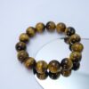 Tiger's Eye Bead Bracelet Grounding Stone for Courage, Focus & Protection