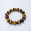 Tiger's Eye Bead Bracelet Grounding Stone for Courage, Focus & Protection