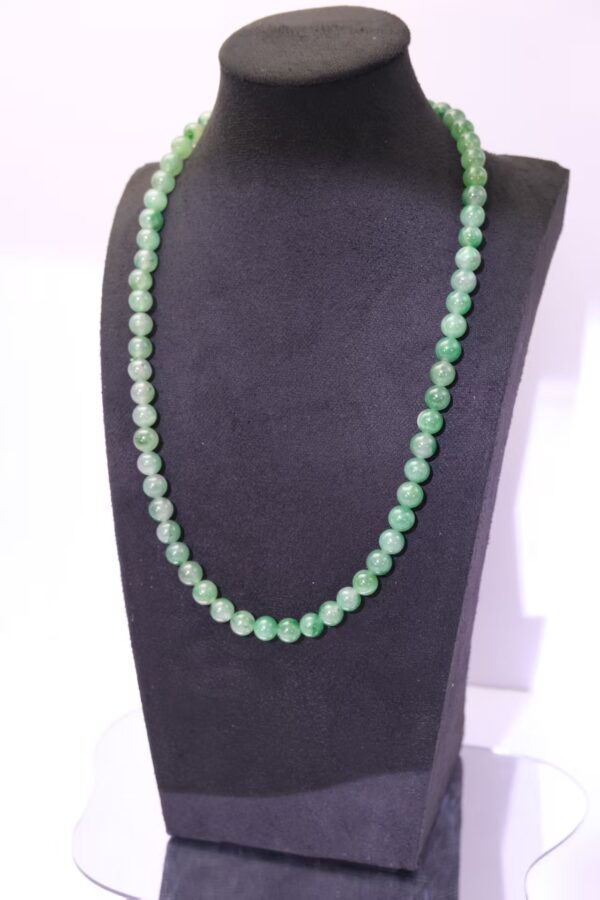 非洲翠项链和田玉项链套装