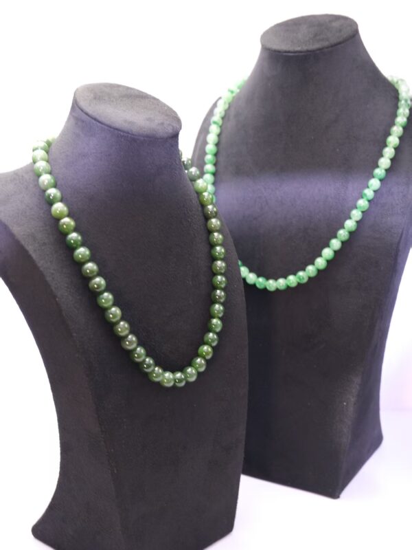 非洲翠项链和田玉项链套装