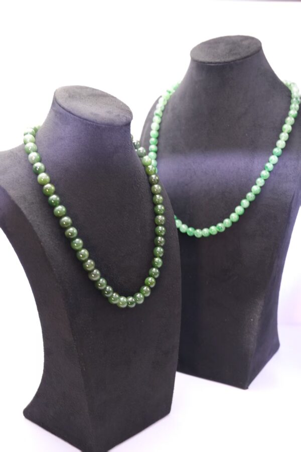非洲翠项链和田玉项链套装