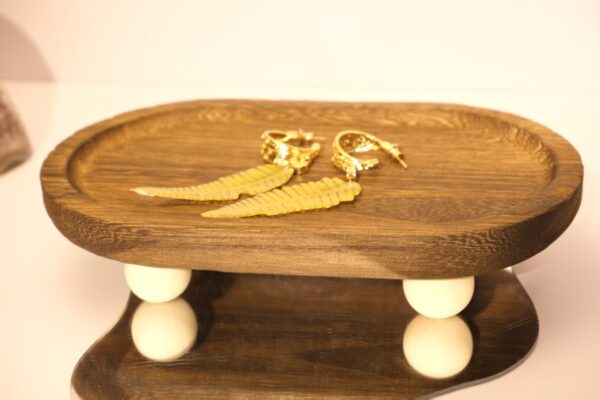 极简风木质托盘