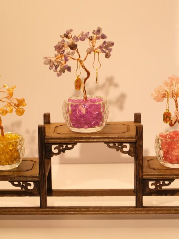 木质多宝阁摆件