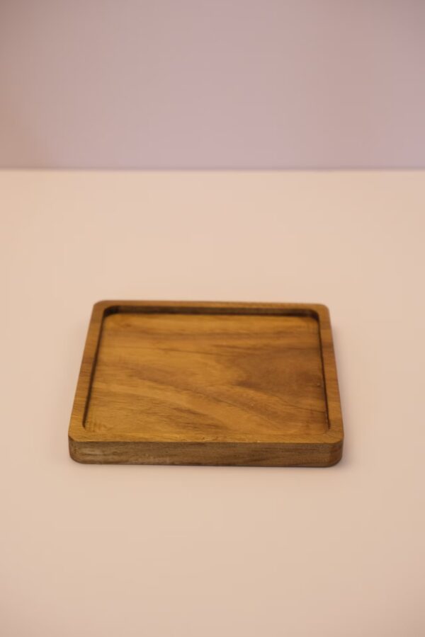 Handcrafted Black Walnut Wooden Tray