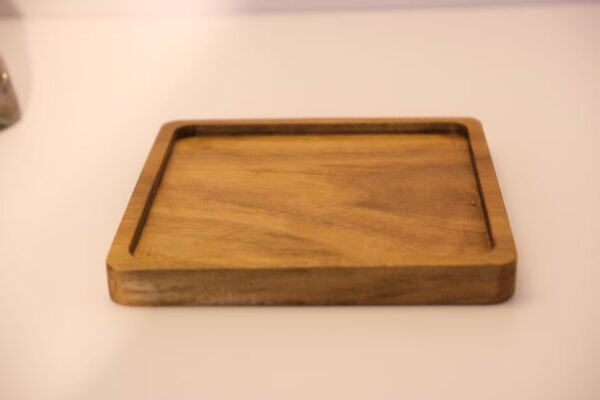 Handcrafted Black Walnut Wooden Tray