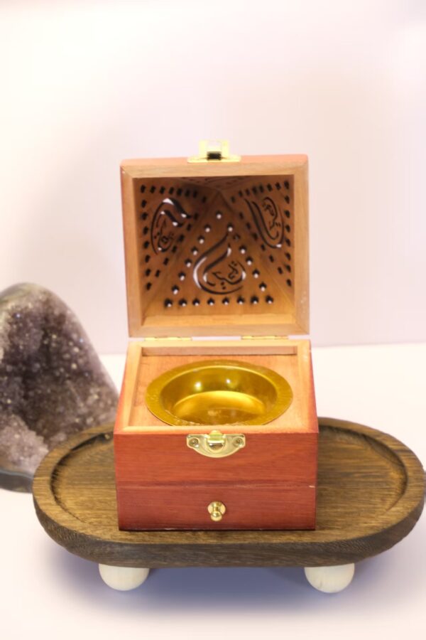 木质消磁香炉