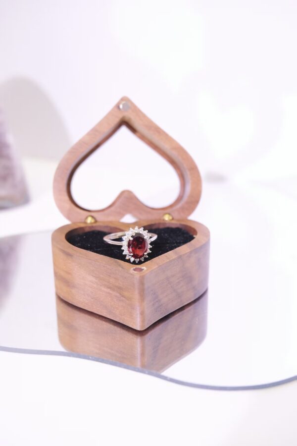 Natural Garnet Ring