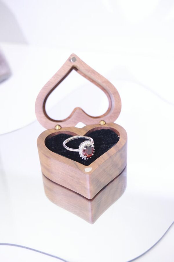 Natural Garnet Ring
