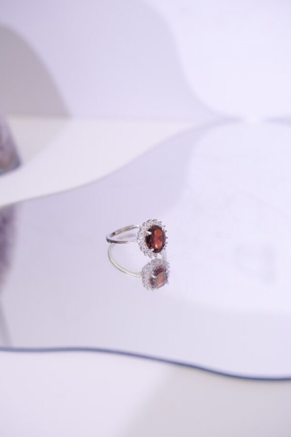 Natural Garnet Ring
