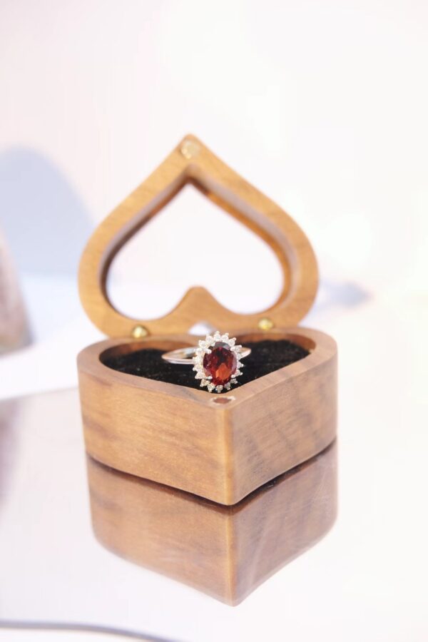 Natural Garnet Ring