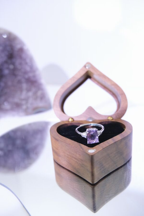  Natural Rectangular-Cut Amethyst