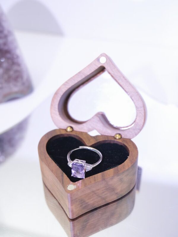  Natural Rectangular-Cut Amethyst