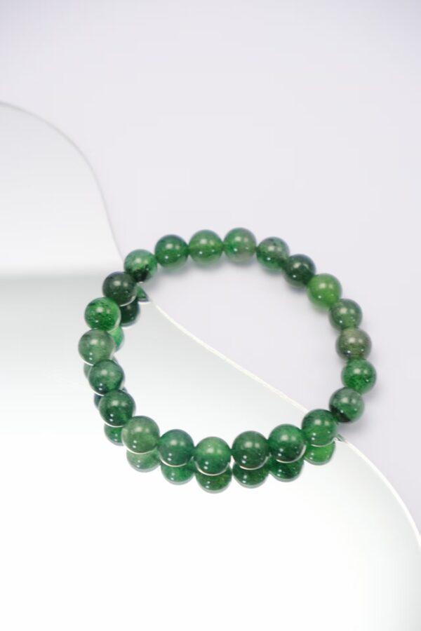 Natural Green Strawberry Quartz Healing Bracelet