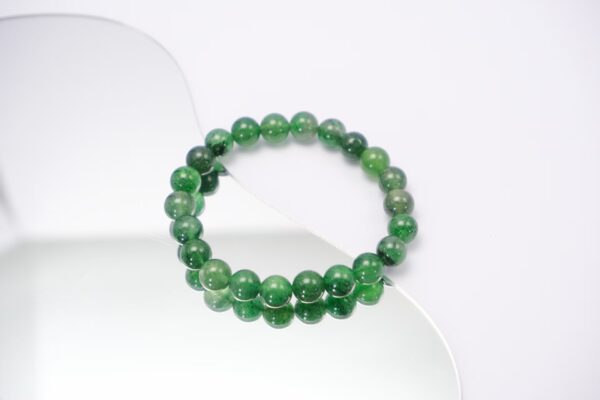 Natural Green Strawberry Quartz Healing Bracelet