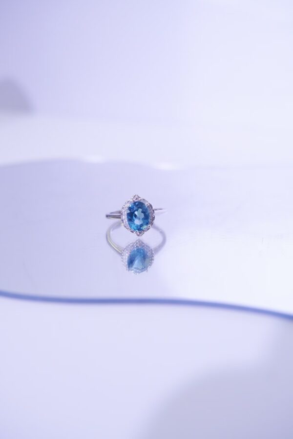 London Blue Topaz Ring