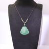 Jade Happy Buddha Adjustable Cord Necklace