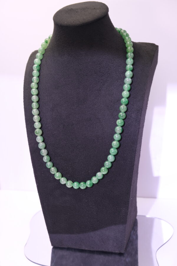 Natural Jade Bead Necklace
