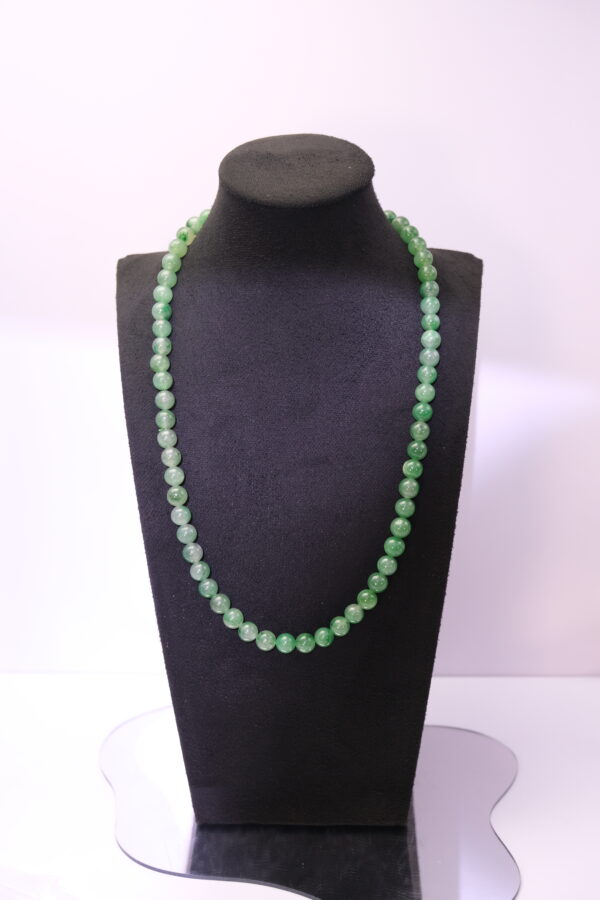 Natural Jade Bead Necklace
