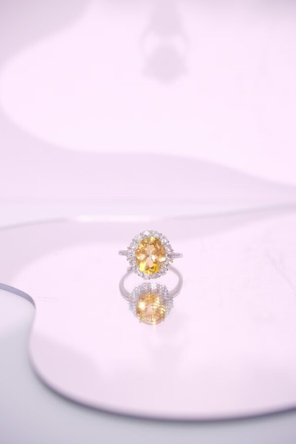 Natural Citrine Ring