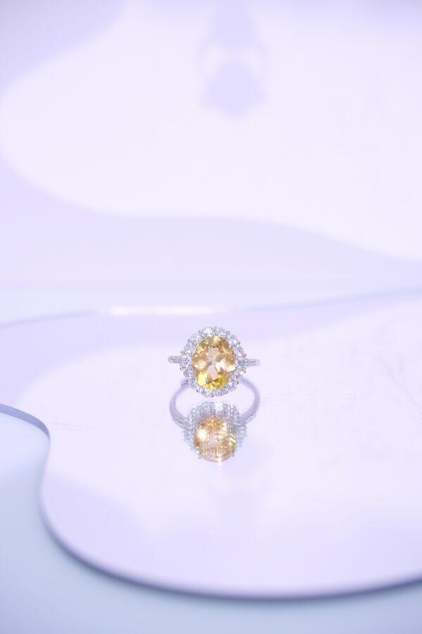 Natural Citrine Ring