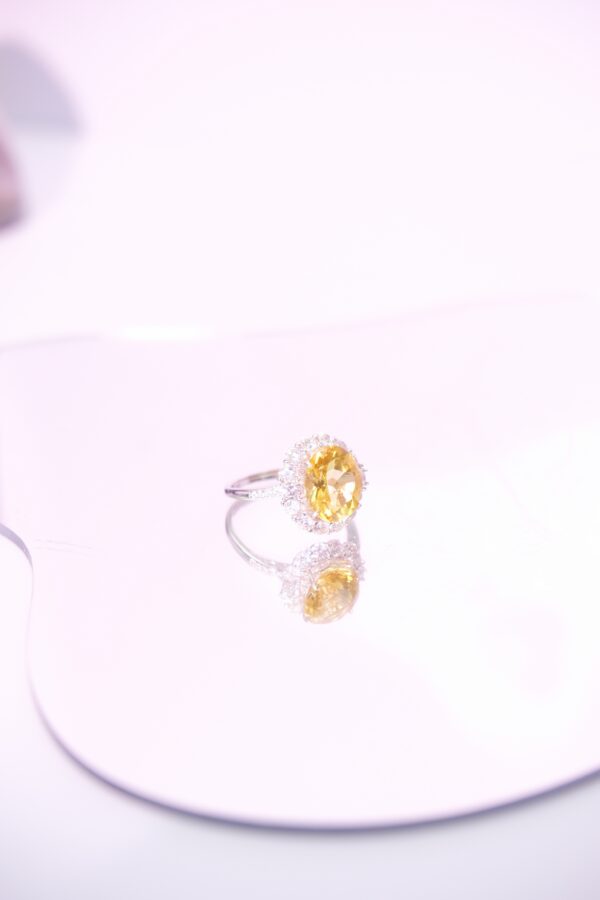 Natural Citrine Ring