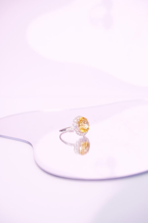 Natural Citrine Ring