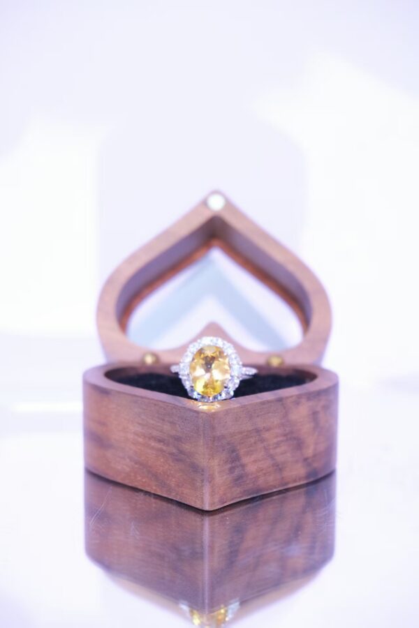 Natural Citrine Ring