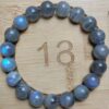 Natural labradorite bracelet 11mm